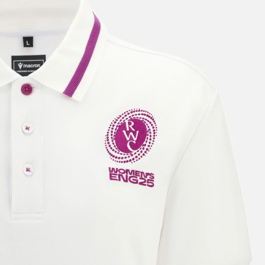 2025 Kadınlar Rugby Dünya Kupası Athleisure Kadın Polo Yaka Tişört 2025 Kadınlar Rugby Dünya Kupası Athleisure Kadın Polo Yaka Tişört
