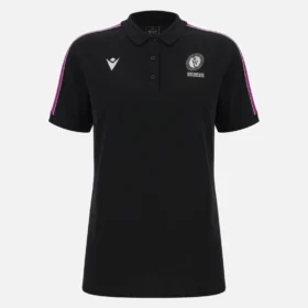 2025 Kadınlar Rugby Dünya Kupası Çizgili Kadın Polo Yaka Tişörtü