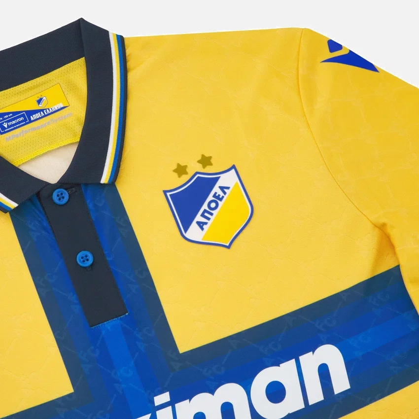 Apoel FC 2025/26 Yetişkinler İç Saha Forması Apoel FC 2025/26 Yetişkinler İç Saha Forması
