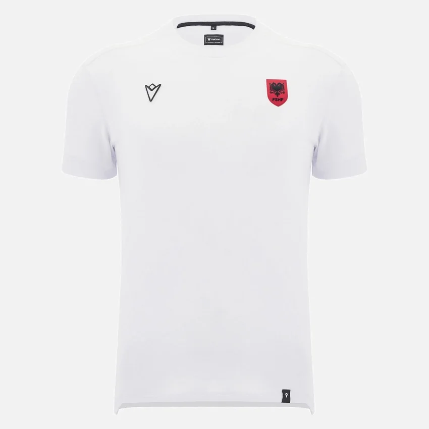Arnavutluk Milli Takımı FSHF 2026/27 Erkek_x0092_s Spor Beyaz Tişört Athleisure Arnavutluk Milli Takımı FSHF 2026/27 Erkek_x0092_s Spor Beyaz Tişört Athleisure