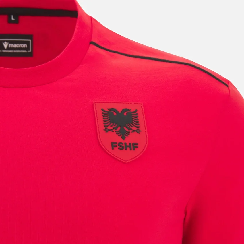 Arnavutluk Milli Takımı FSHF 2026/27 Erkek_x0092_s Spor Kırmızı Tişört Athleisure Arnavutluk Milli Takımı FSHF 2026/27 Erkek_x0092_s Spor Kırmızı Tişört Athleisure