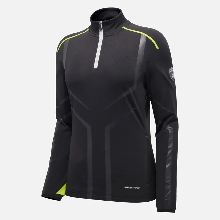 Automobili Lamborghini Kadın 1/4 Fermuarlı Sweatshirt Automobili Lamborghini Kadın 1/4 Fermuarlı Sweatshirt