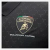 Automobili Lamborghini Squadra Corse Erkek Siyah Polo Gömlek