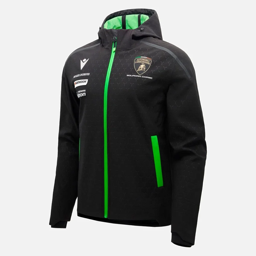 Automobili Lamborghini Squadra Corse Erkek Softshell Ceket Automobili Lamborghini Squadra Corse Erkek Softshell Ceket
