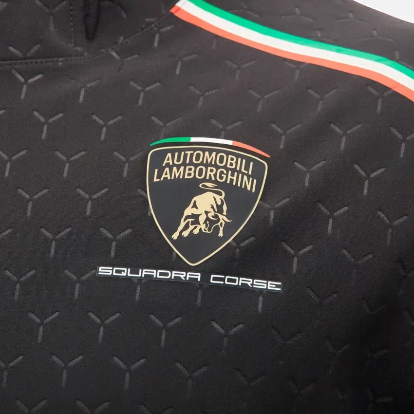 Automobili Lamborghini Squadra Corse Erkek Softshell Ceket Automobili Lamborghini Squadra Corse Erkek Softshell Ceket