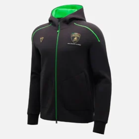 Automobili Lamborghini Squadra Corse Erkek Tam Fermuarlı Sweatshirt
