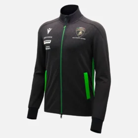 Automobili Lamborghini Squadra Corse Erkek Tam Fermuarlı Sweatshirt