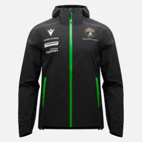 Automobili Lamborghini Squadra Corse Erkek Yağmurluk Ceket