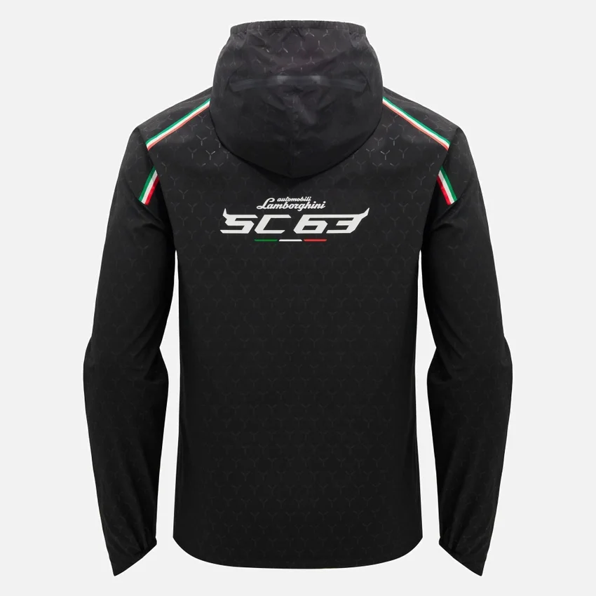 Automobili Lamborghini Squadra Corse Erkek Yağmurluk Ceket Automobili Lamborghini Squadra Corse Erkek Yağmurluk Ceket