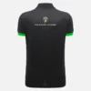 Automobili Lamborghini Squadra Corse Kadın Siyah Polo Yaka Tişört
