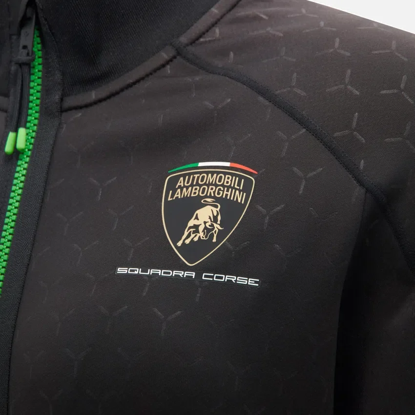 Automobili Lamborghini Squadra Corse Kadın Tam Fermuarlı Sweatshirt Automobili Lamborghini Squadra Corse Kadın Tam Fermuarlı Sweatshirt