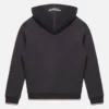 Automobili Lamborghini Squadra Corse Çocuk Siyah Üç Renkli Tam Fermuarlı Sweatshirt