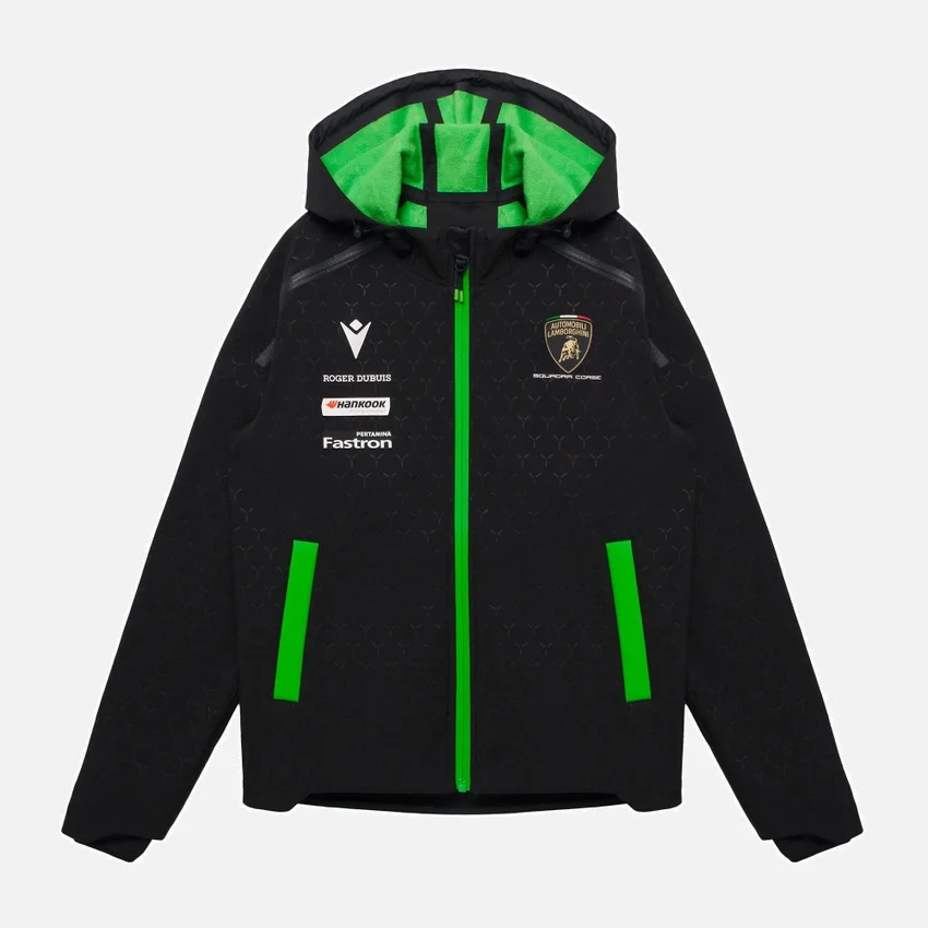 Automobili Lamborghini Squadra Corse Çocuk Softshell Ceket Automobili Lamborghini Squadra Corse Çocuk Softshell Ceket