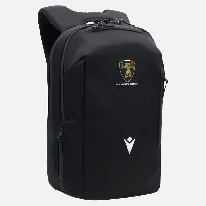 Automobili Lamborghini Squadra Corse Siyah Sırt Çantası Automobili Lamborghini Squadra Corse Siyah Sırt Çantası