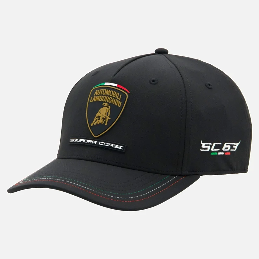 Automobili Lamborghini Squadra Corse Yetişkin Beyzbol Kasketi Automobili Lamborghini Squadra Corse Yetişkin Beyzbol Kasketi