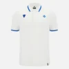 Auxerre 2025/26 Athleisure Yetişkinler İçin Beyaz Seyahat Polo Yaka Gömleği Auxerre 2025/26 Athleisure Yetişkinler İçin Beyaz Seyahat Polo Yaka Gömleği