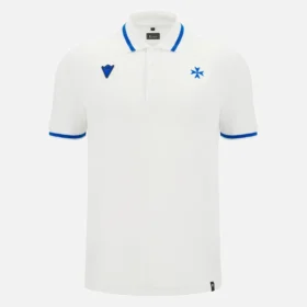 Auxerre 2025/26 Athleisure Yetişkinler İçin Beyaz Seyahat Polo Yaka Gömleği Auxerre 2025/26 Athleisure Yetişkinler İçin Beyaz Seyahat Polo Yaka Gömleği