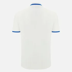 Auxerre 2025/26 Athleisure Yetişkinler İçin Beyaz Seyahat Polo Yaka Gömleği Auxerre 2025/26 Athleisure Yetişkinler İçin Beyaz Seyahat Polo Yaka Gömleği