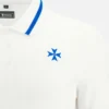 Auxerre 2025/26 Athleisure Yetişkinler İçin Beyaz Seyahat Polo Yaka Gömleği Auxerre 2025/26 Athleisure Yetişkinler İçin Beyaz Seyahat Polo Yaka Gömleği
