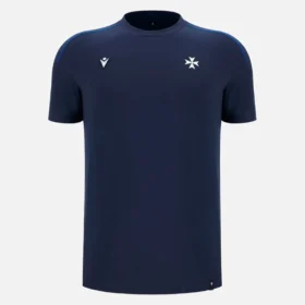 Auxerre 2025/26 Athleisure Yetişkinler İçin Lacivert Seyahat Tişörtü