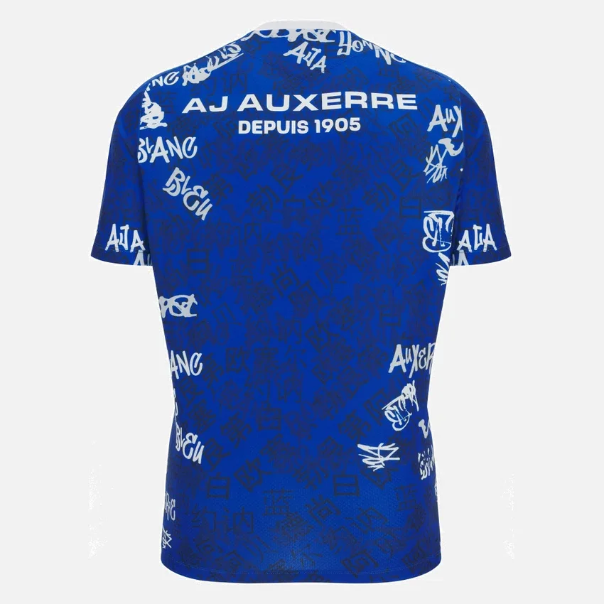 Auxerre 2025/26 Yetişkin Isınma Gömleği Auxerre 2025/26 Yetişkin Isınma Gömleği