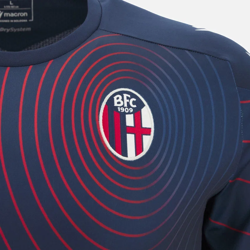 Bologna FC 1909 2025/26 Yetişkin Isınma Gömleği Bologna FC 1909 2025/26 Yetişkin Isınma Gömleği