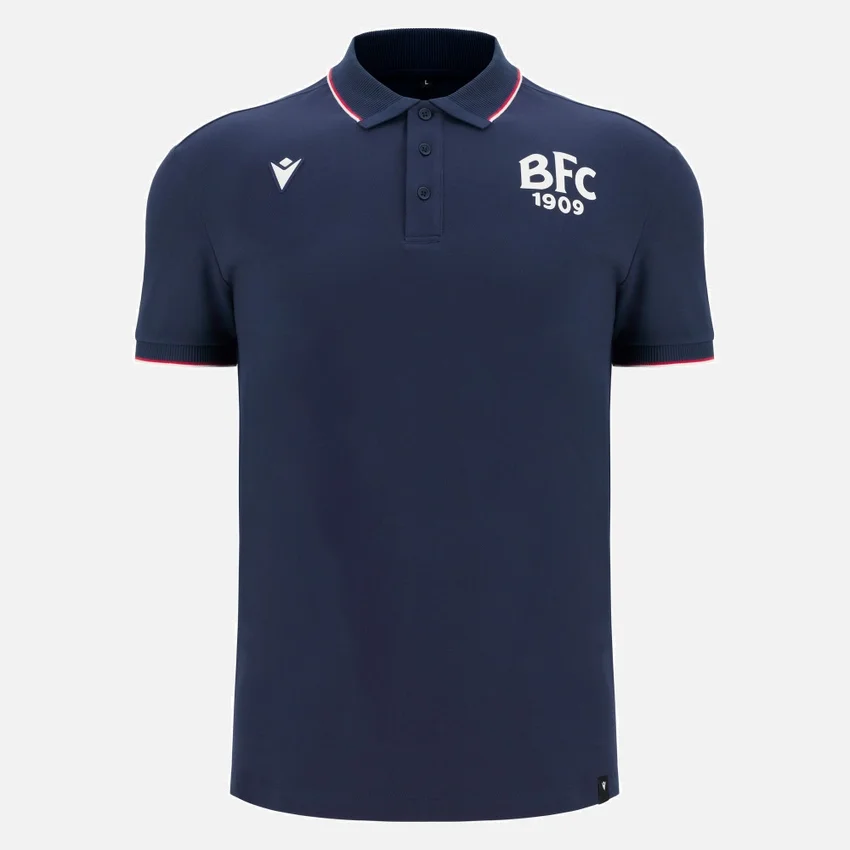 Bologna FC 1909 2025/26 Yetişkin Seyahat Polo Yaka Tişörtü Athleisure Bologna FC 1909 2025/26 Yetişkin Seyahat Polo Yaka Tişörtü Athleisure