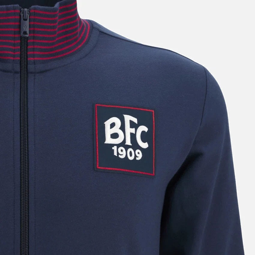 Bologna FC 1909 2025/26 Yetişkin Taraftar Serisi Tam Fermuarlı Sweatshirt Bologna FC 1909 2025/26 Yetişkin Taraftar Serisi Tam Fermuarlı Sweatshirt