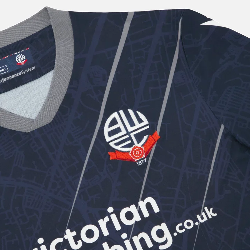 Bolton Wanderers FC 2025/26 Yetişkinler Deplasman Forması Bolton Wanderers FC 2025/26 Yetişkinler Deplasman Forması