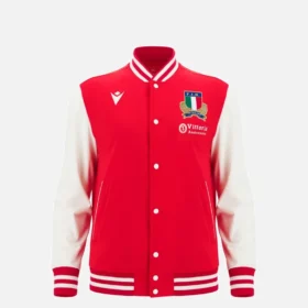 Capsule Garibaldi Italia Rugby 2025/26 Athleisure Çocuk Anthem Ceketleri