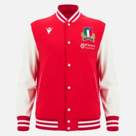 Capsule Garibaldi Italia Rugby 2025/26 Athleisure Yetişkinler İçin Anthem Ceket