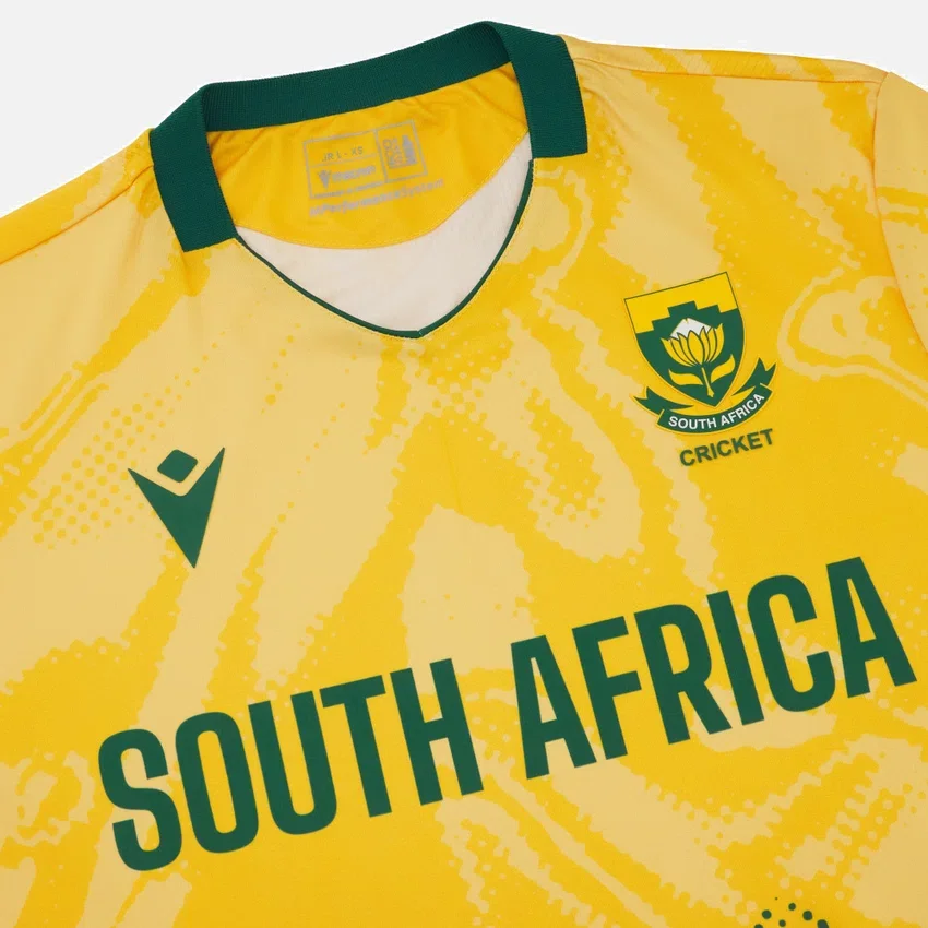 Cricket South Africa 2025/26 Çocuk T20 Maç Forması Cricket South Africa 2025/26 Çocuk T20 Maç Forması