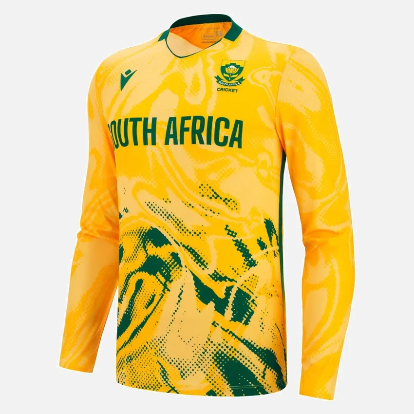 Cricket South Africa 2025/26 Uzun Kolluklu T20 Maç Forması Cricket South Africa 2025/26 Uzun Kolluklu T20 Maç Forması