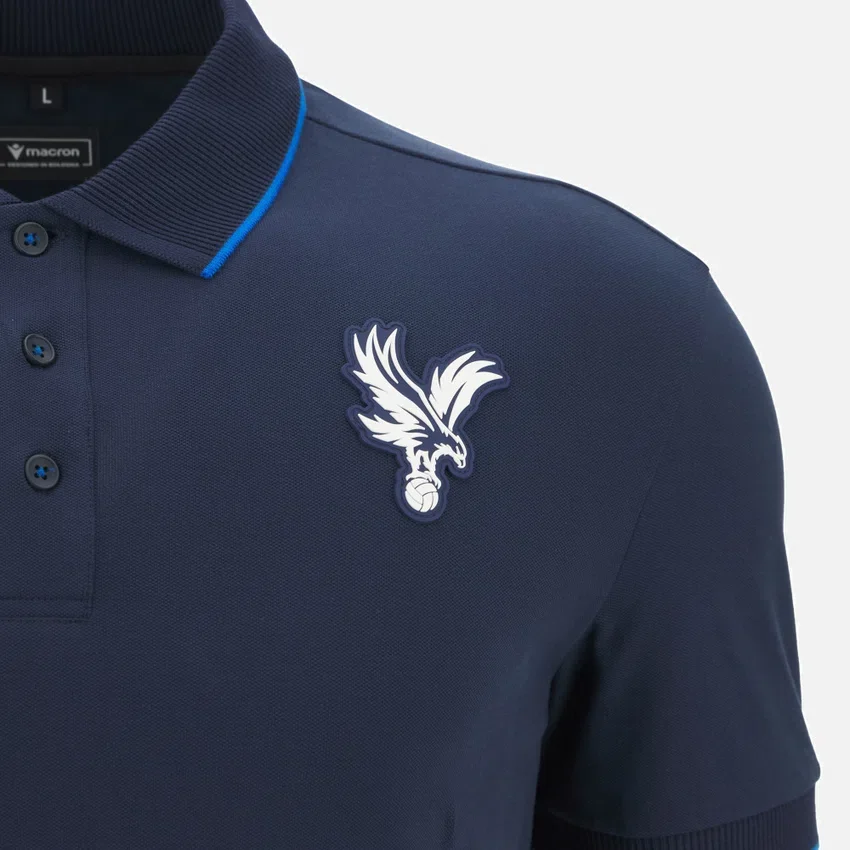 Crystal Palace FC 2025/26 Yetişkin Seyahat Polo Yaka Tişörtü Athleisure Crystal Palace FC 2025/26 Yetişkin Seyahat Polo Yaka Tişörtü Athleisure