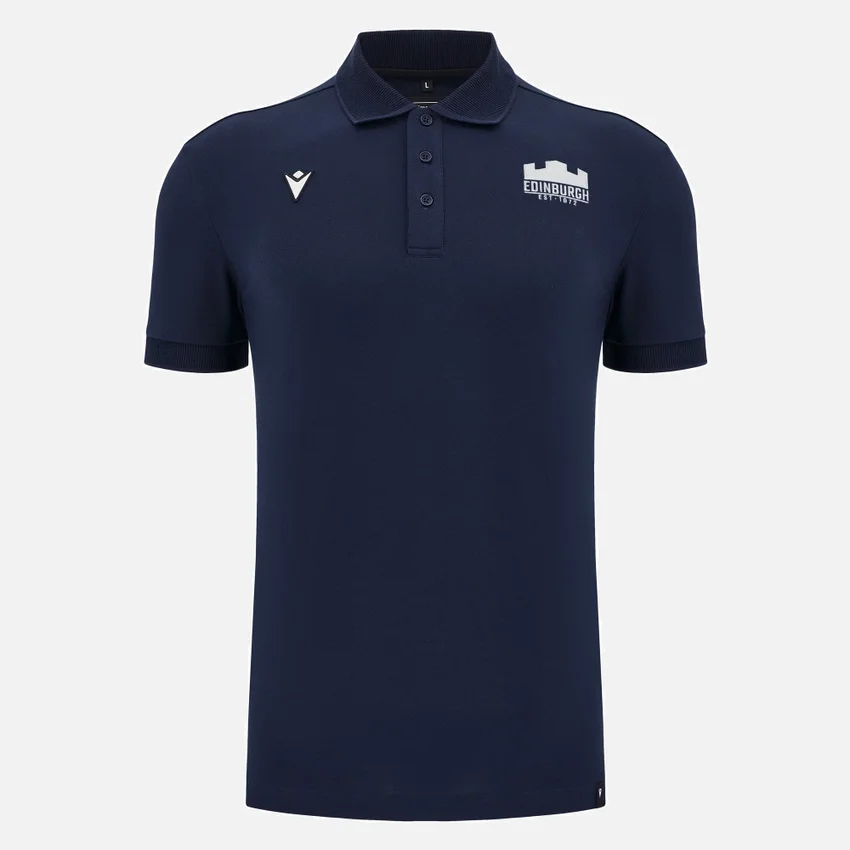 Edinburgh Rugby 2025/26 Athleisure Polo Yaka Tişörtler Edinburgh Rugby 2025/26 Athleisure Polo Yaka Tişörtler