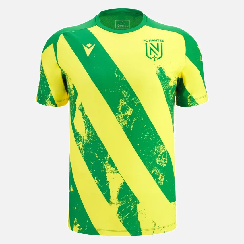 FC Nantes 2025/26 Yetişkin Isınma Gömleği FC Nantes 2025/26 Yetişkin Isınma Gömleği
