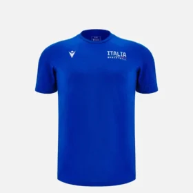 Italbasket 2025/26 genç oyuncu seyahat pamuklu tişörtü