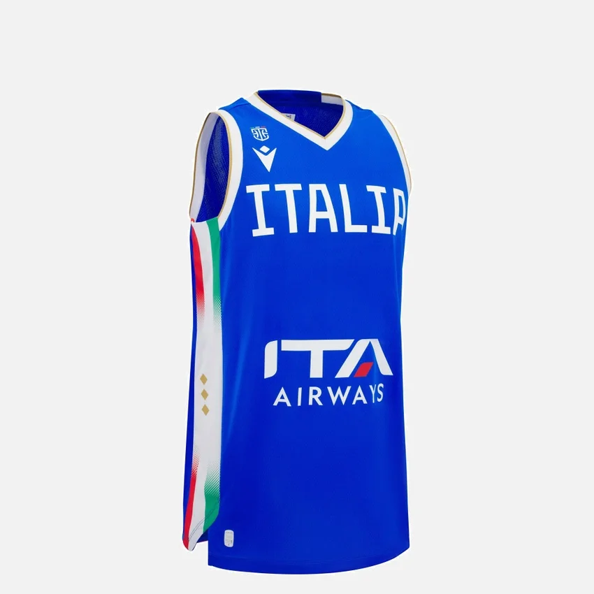 Italbasket 2025/26 gençler deplasman forması Italbasket 2025/26 gençler deplasman forması