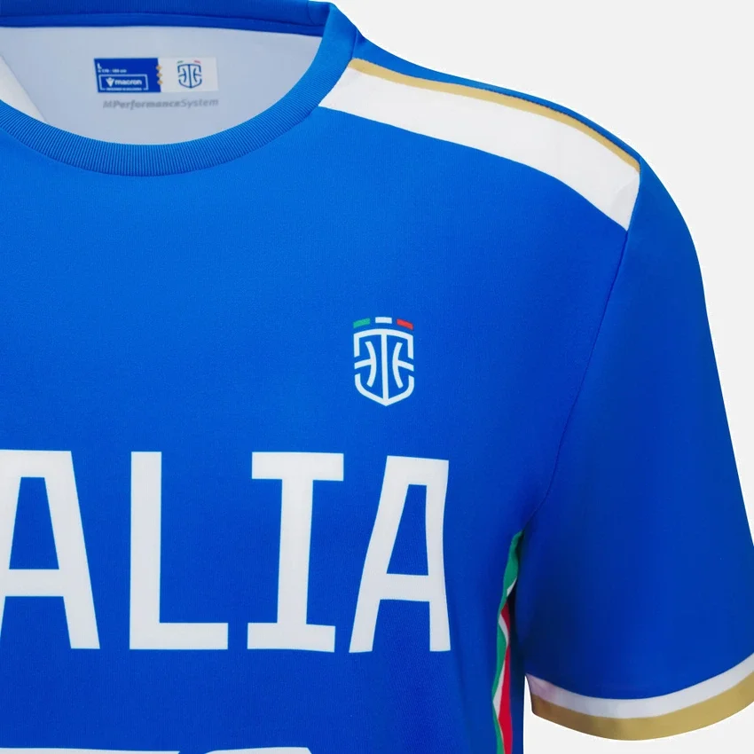 Italbasket 2025/26 yetişkin şut gömleği Italbasket 2025/26 yetişkin şut gömleği