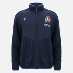 Italia Rugby 2025/26 Athleisure Yetişkinler İçin Teddy Ceket