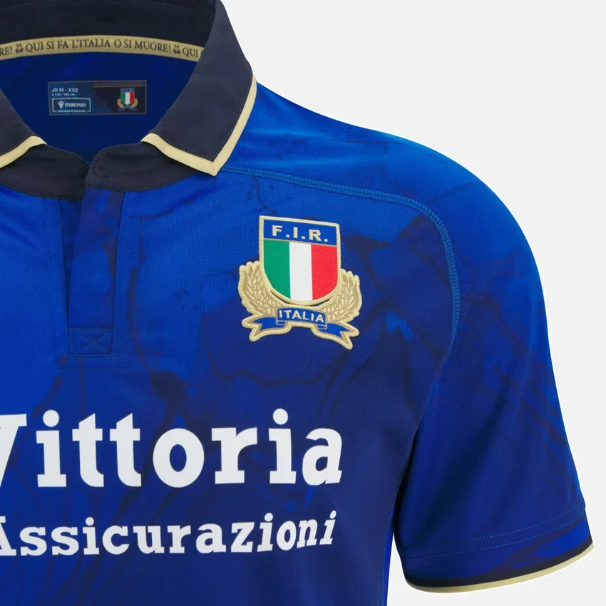 Italia Rugby 2025/26 Gençler Ev Replika Gömleği Italia Rugby 2025/26 Gençler Ev Replika Gömleği