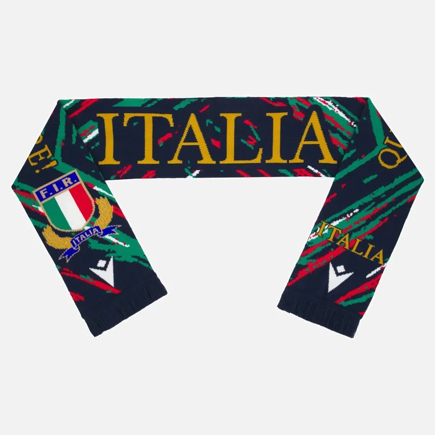 Italia Rugby 2025/26 Çift Atkı Italia Rugby 2025/26 Çift Atkı