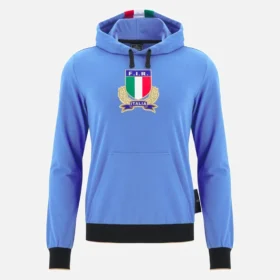 Italia Rugby 2025/26 Yetişkin Fan Serisi Tam Fermuarlı Sweatshirt