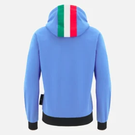 Italia Rugby 2025/26 Yetişkin Fan Serisi Tam Fermuarlı Sweatshirt