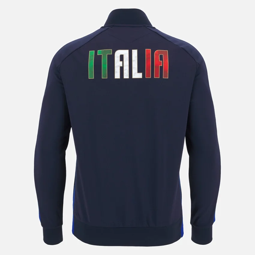 Italia Rugby 2025/26 Yetişkinler için Athleisure Anthem Ceket Italia Rugby 2025/26 Yetişkinler için Athleisure Anthem Ceket
