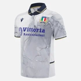 Italia Rugby 2025/26 Yetişkinler İçin Deplasman Poly Replica Gömleği