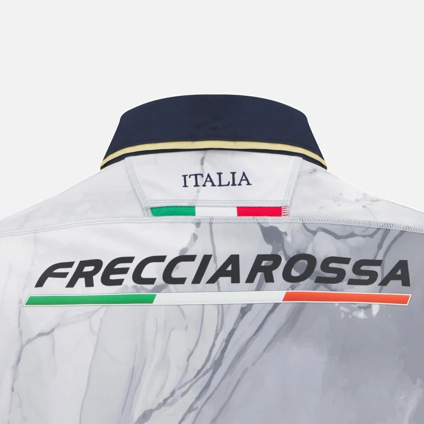 Italia Rugby 2025/26 Yetişkinler İçin Deplasman Poly Replica Gömleği Italia Rugby 2025/26 Yetişkinler İçin Deplasman Poly Replica Gömleği