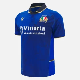 Italia Rugby 2025/26 Yetişkinler İçin Ev Sahibi Takım Replika Gömleği