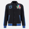 Italia Rugby 2025/26 Yetişkinler İçin Taraftar Serisi Kolej Sweatshirt Italia Rugby 2025/26 Yetişkinler İçin Taraftar Serisi Kolej Sweatshirt