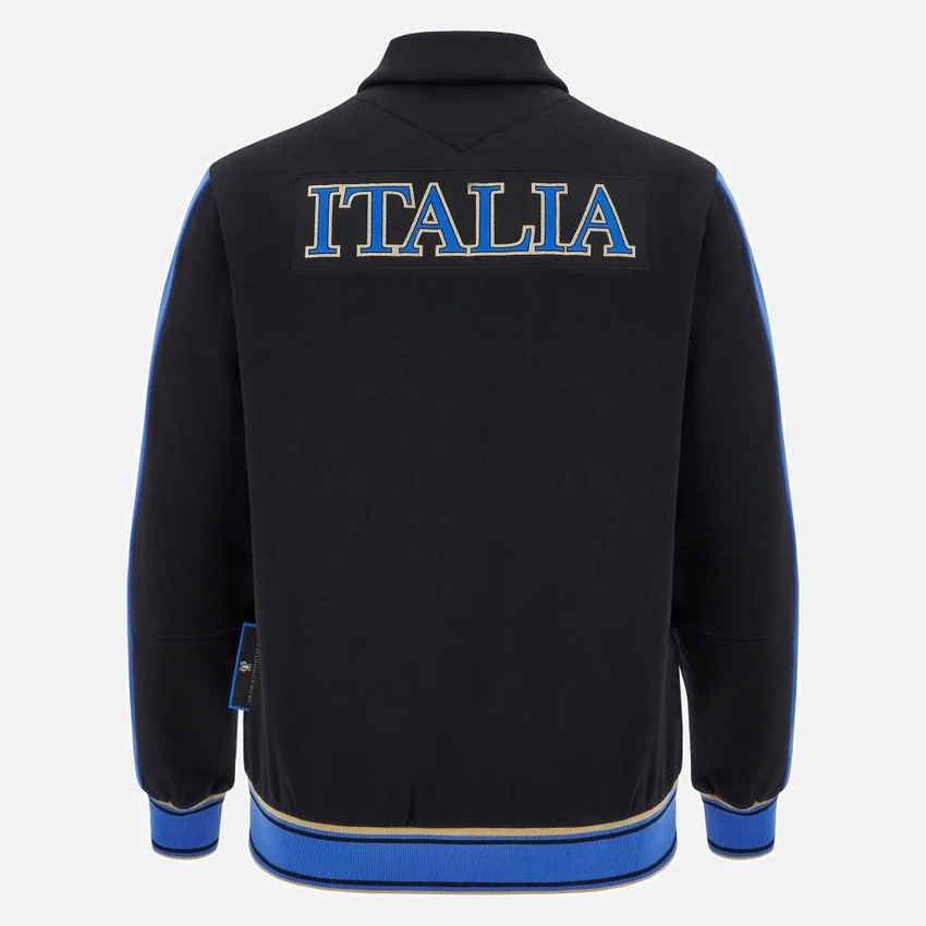 Italia Rugby 2025/26 Yetişkinler İçin Taraftar Serisi Kolej Sweatshirt Italia Rugby 2025/26 Yetişkinler İçin Taraftar Serisi Kolej Sweatshirt